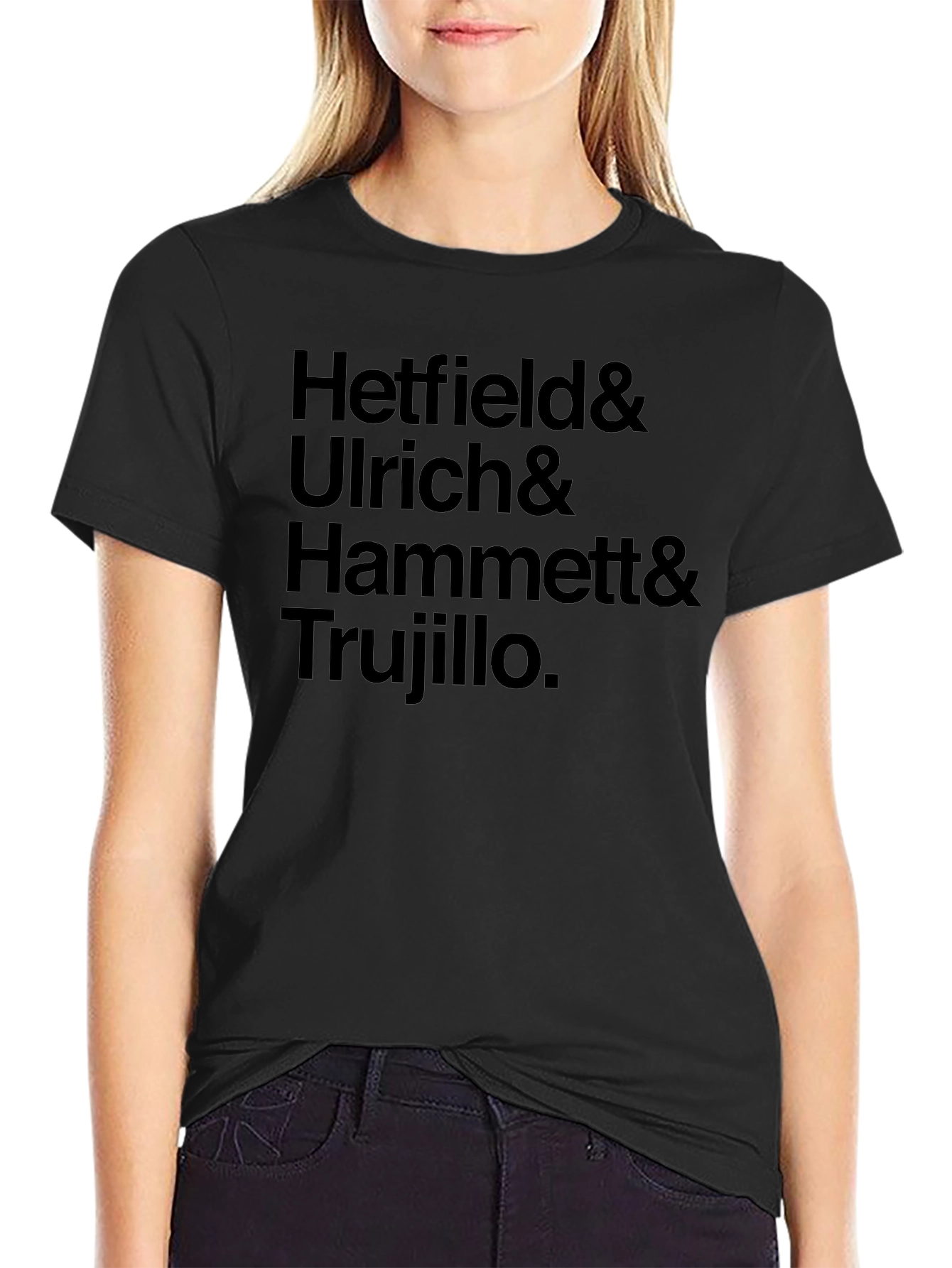 Metallica Band Members Names T-Shirt