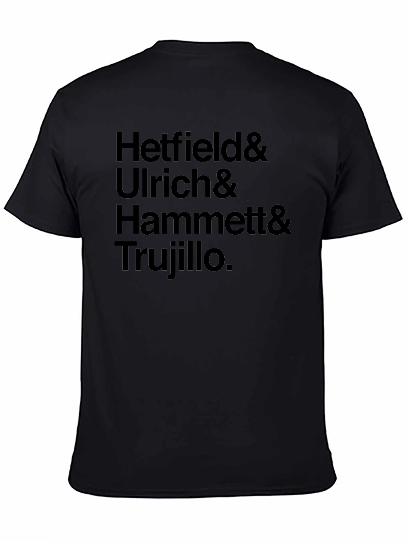Metallica Band Members Names T-Shirt