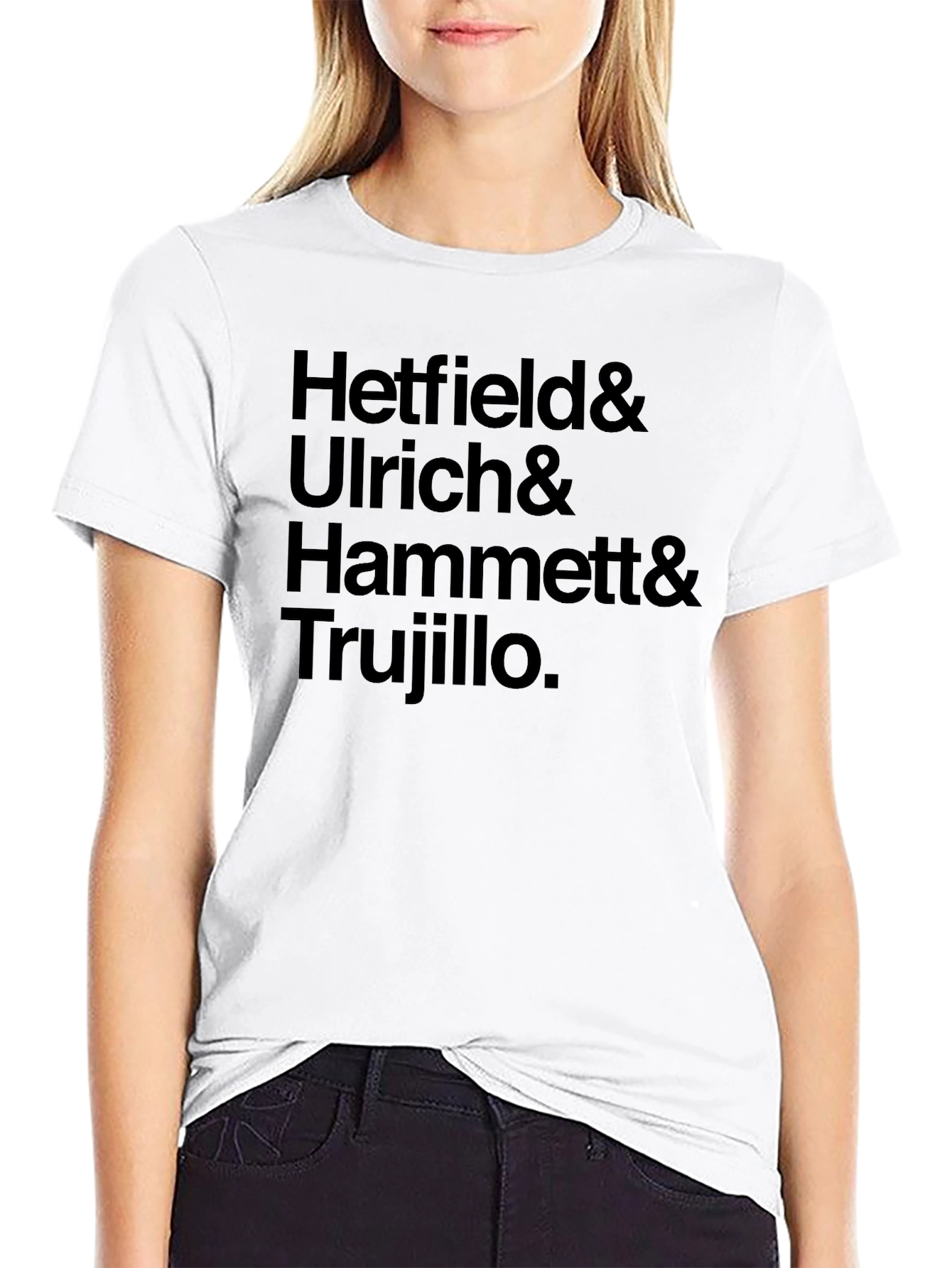 Metallica Band Members Names T-Shirt