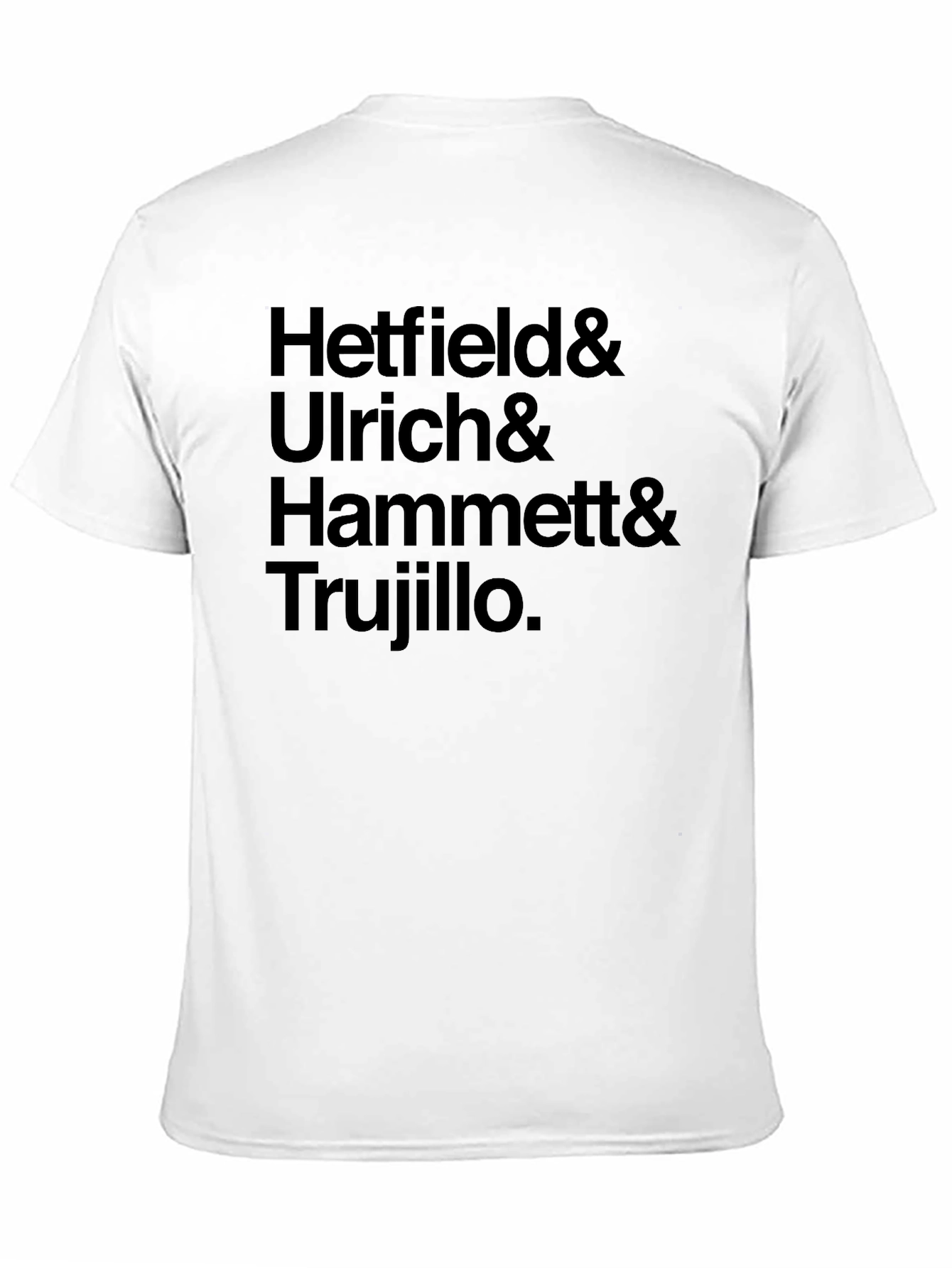 Metallica Band Members Names T-Shirt