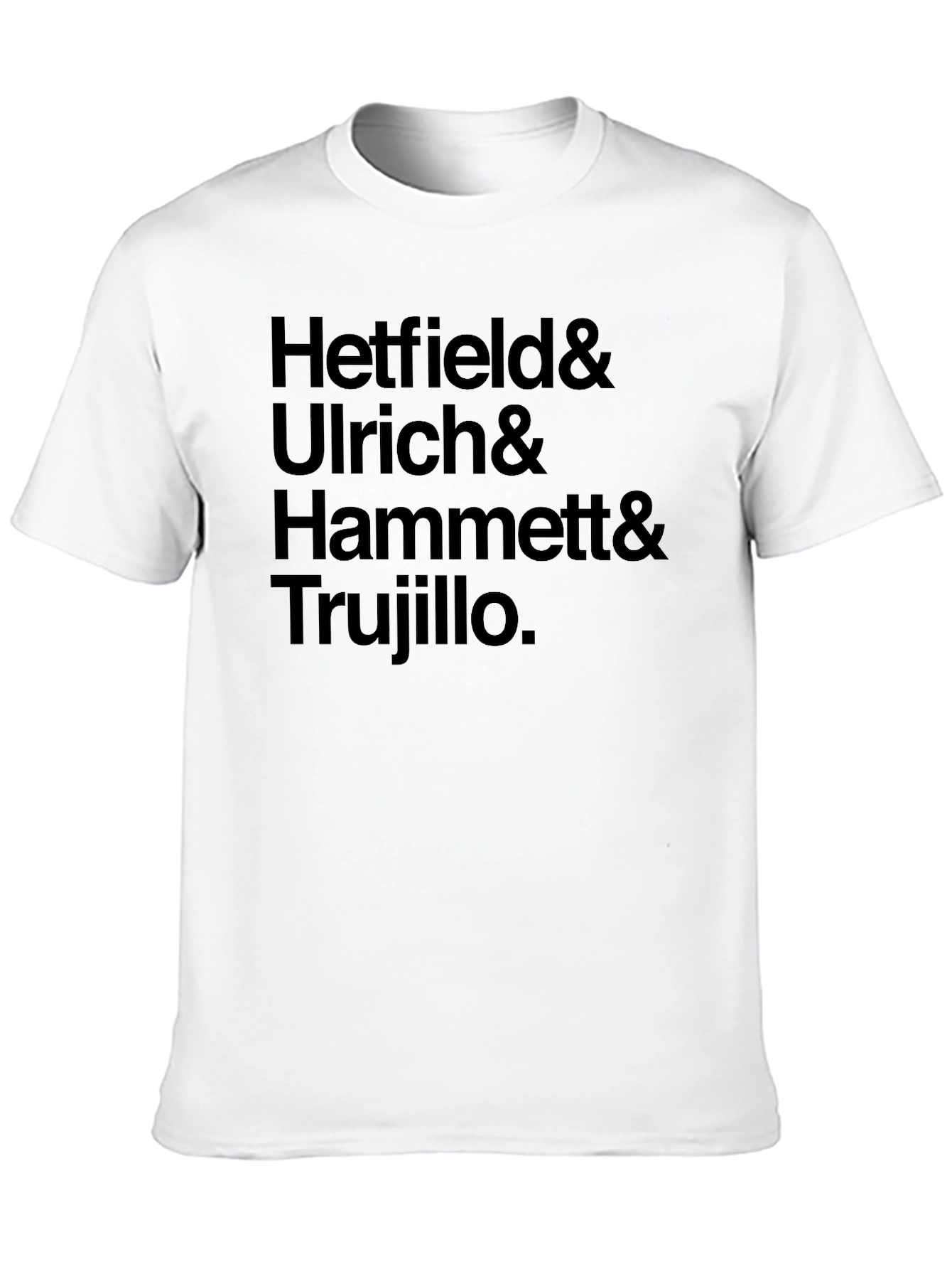 Metallica Band Members Names T-Shirt