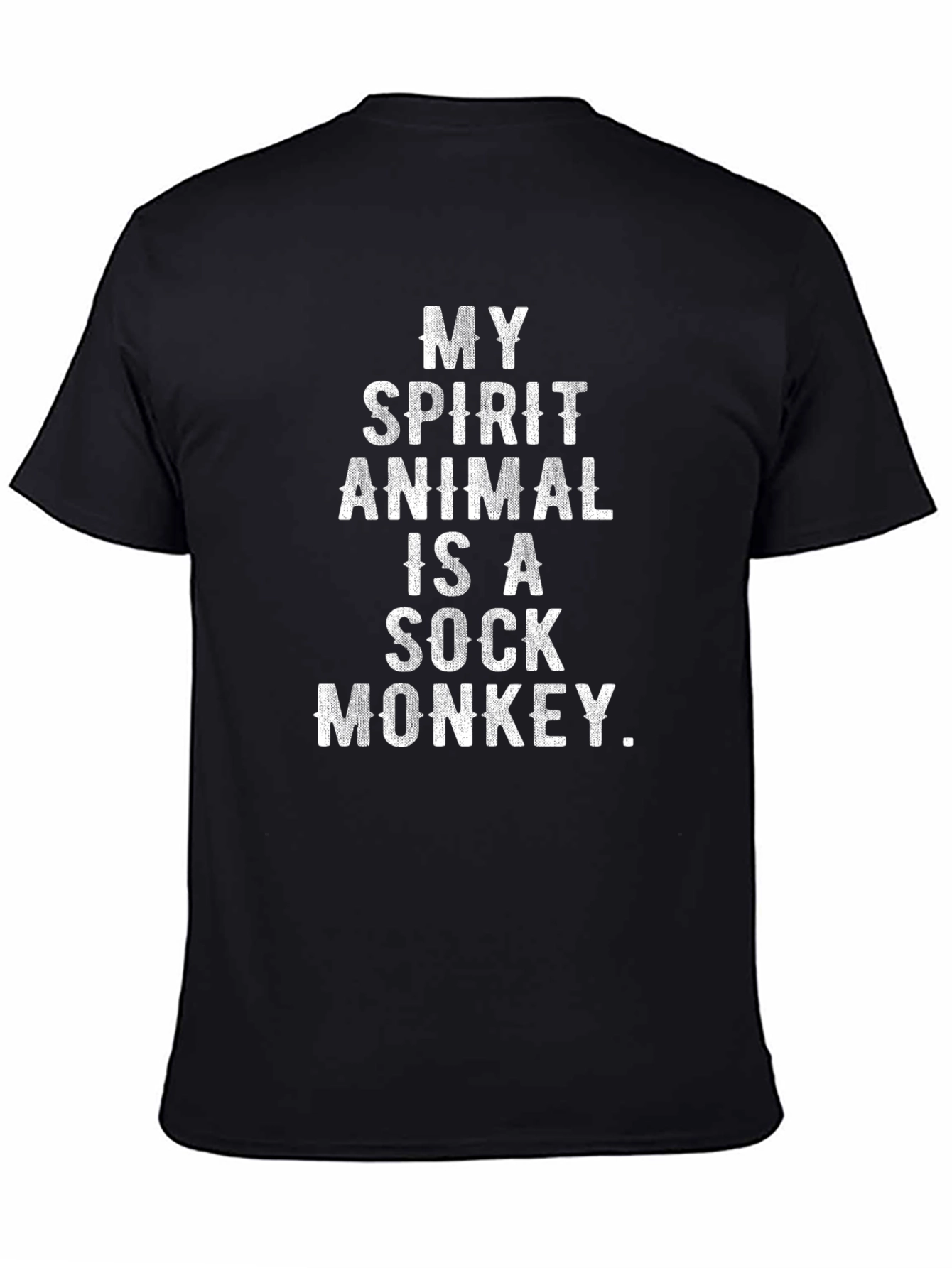 Spirit Animal Sock Monkey Graphic Tee