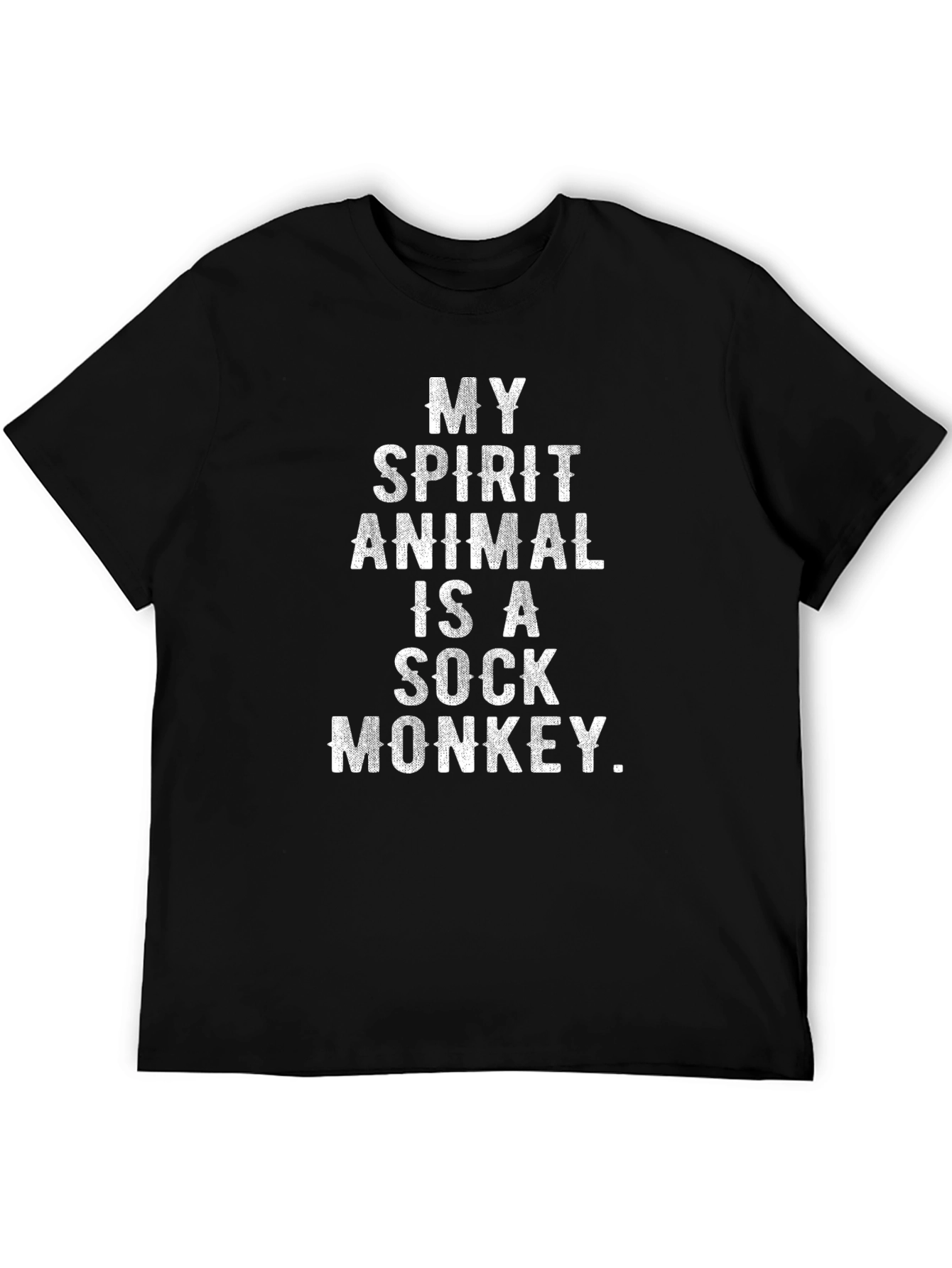 Spirit Animal Sock Monkey Graphic Tee
