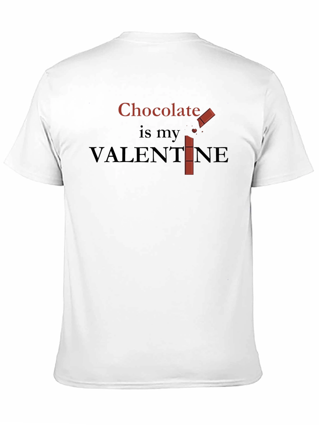Chocolate Valentine Graphic T-Shirt