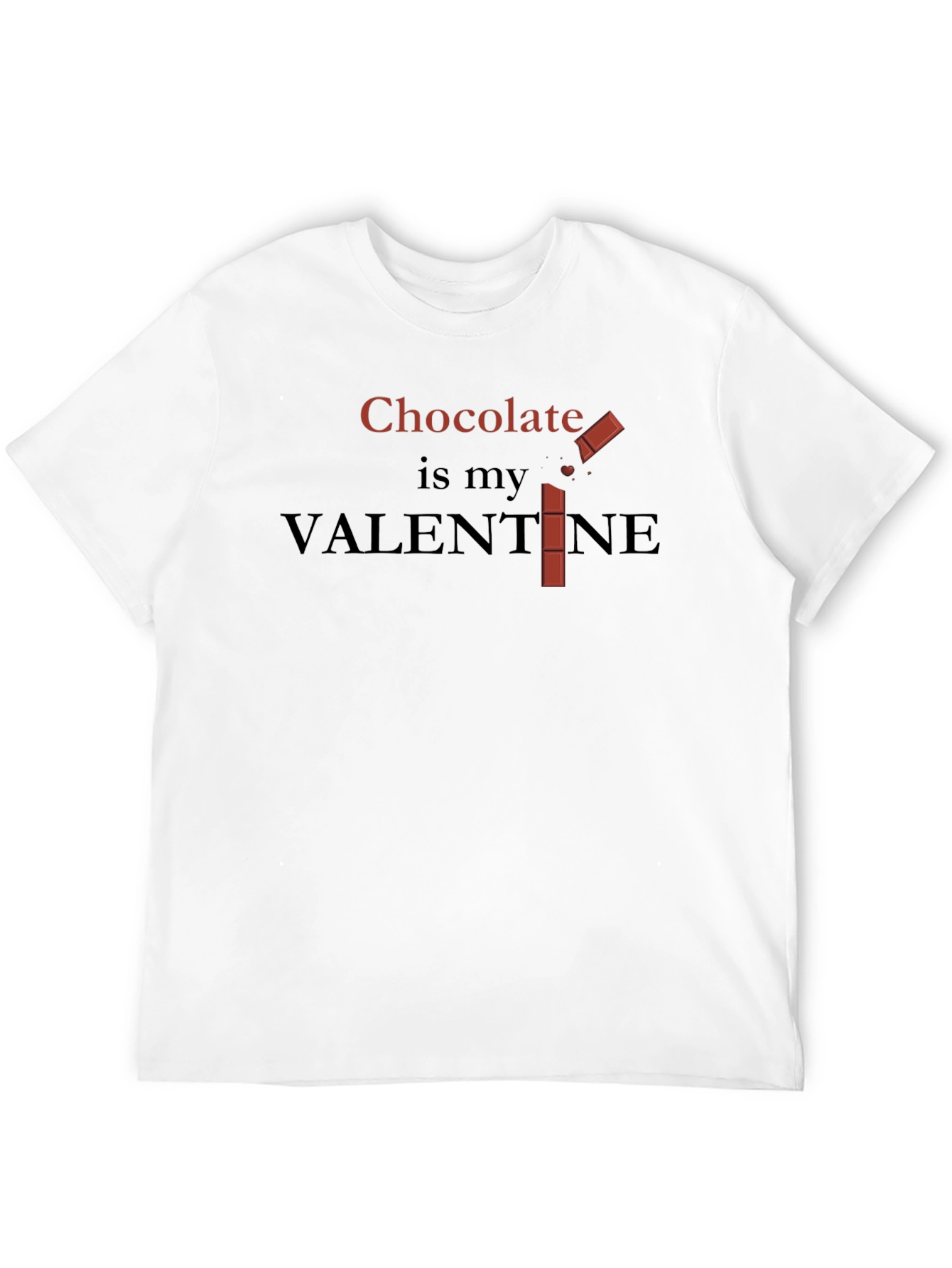 Chocolate Valentine Graphic T-Shirt