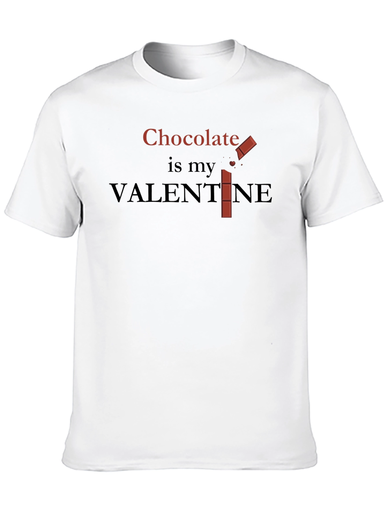 Chocolate Valentine Graphic T-Shirt