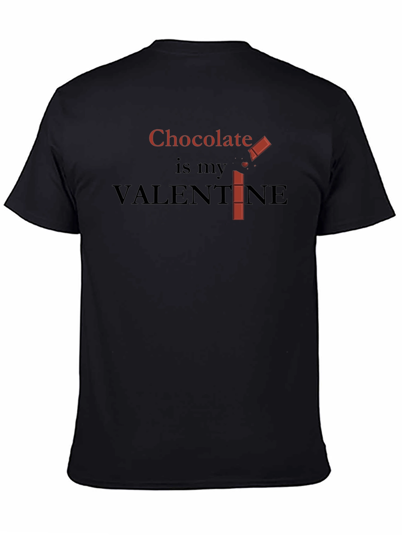 Chocolate Valentine Graphic T-Shirt