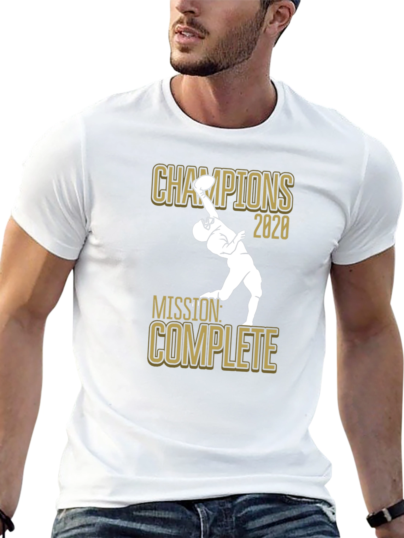 Champions 2020 Mission Complete Black T-Shirt