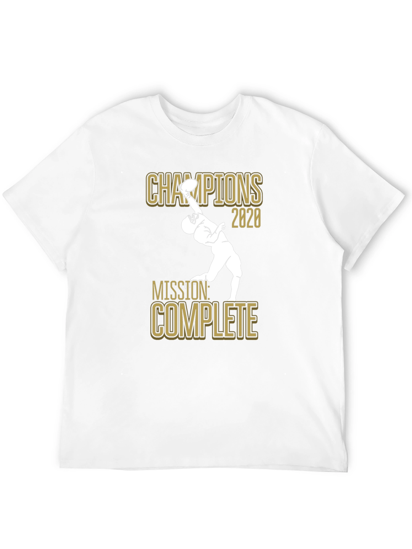 Champions 2020 Mission Complete Black T-Shirt