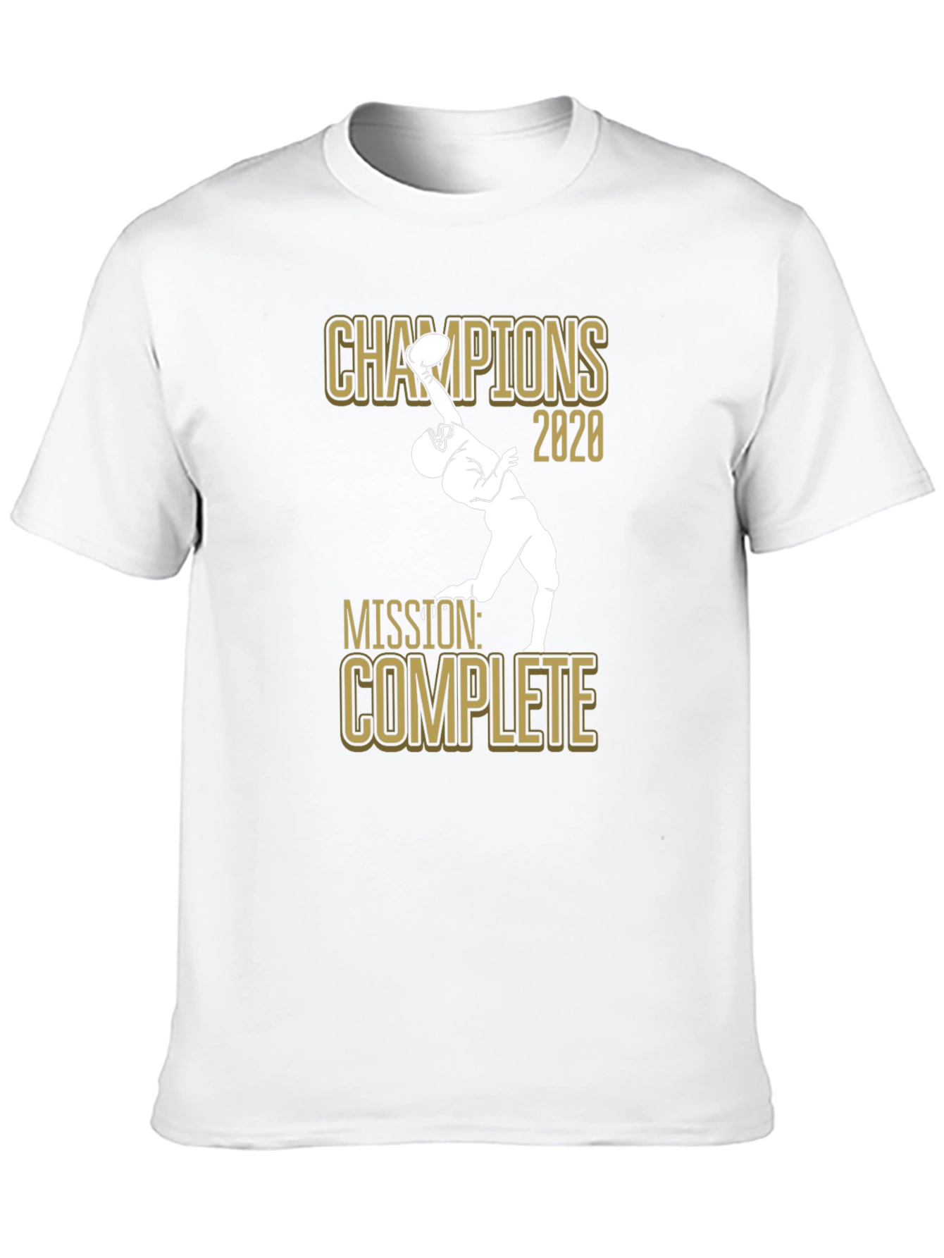 Champions 2020 Mission Complete Black T-Shirt