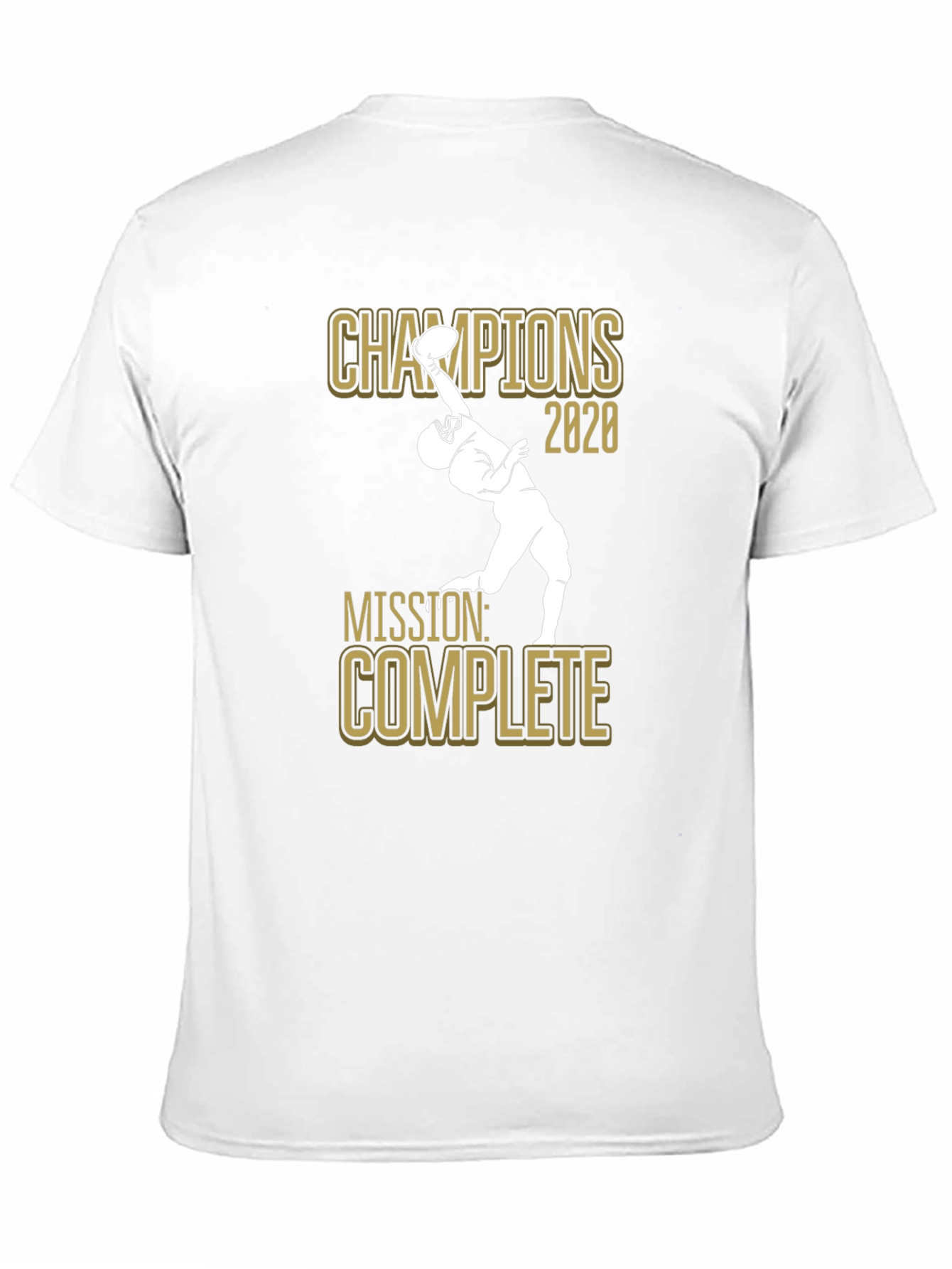 Champions 2020 Mission Complete Black T-Shirt