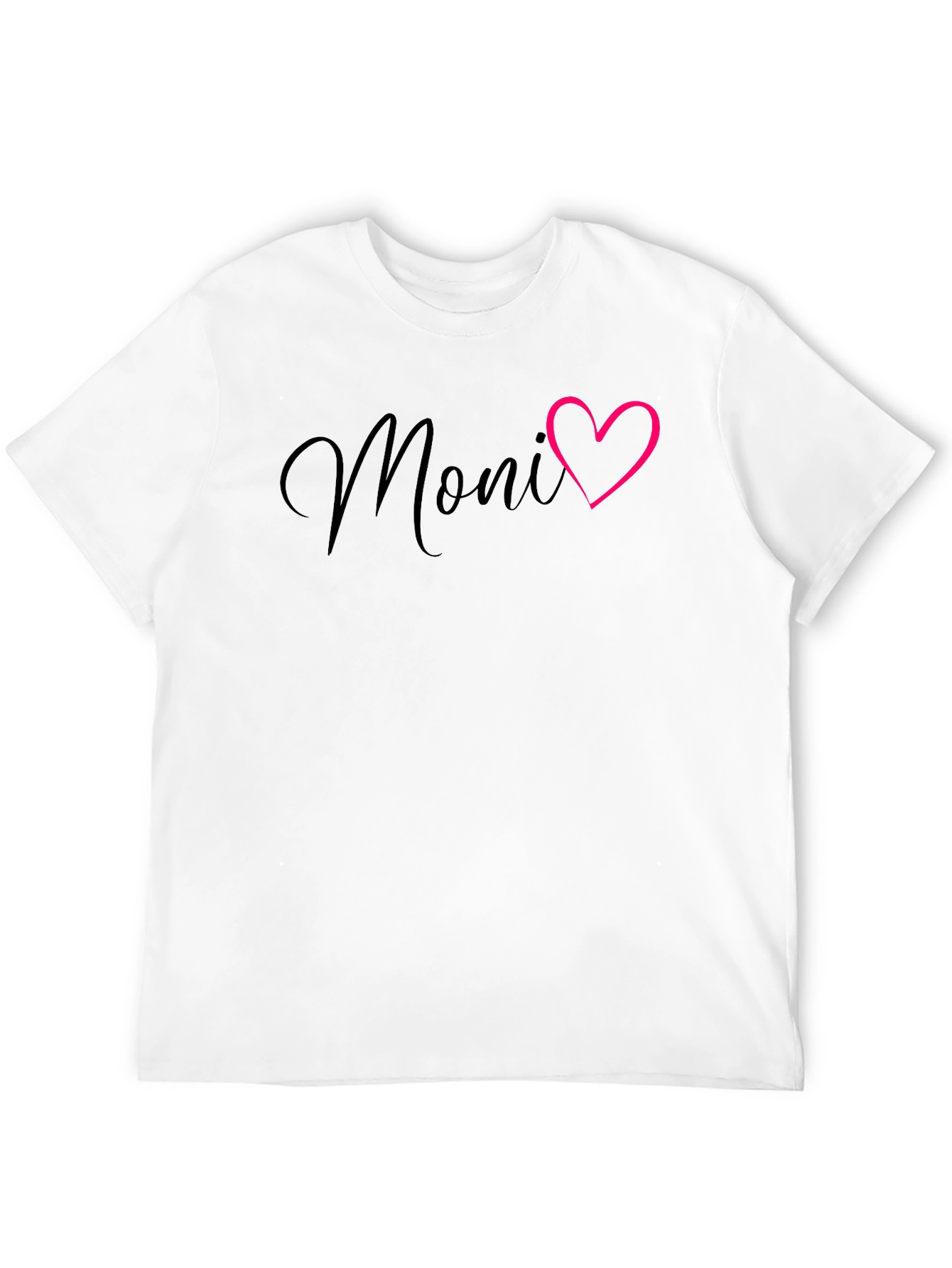 Moni Heart Graphic Tee - Trendy Casual Style