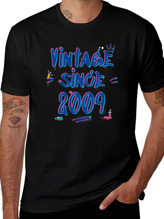 Vintage Since 2009 Graphic T-Shirt