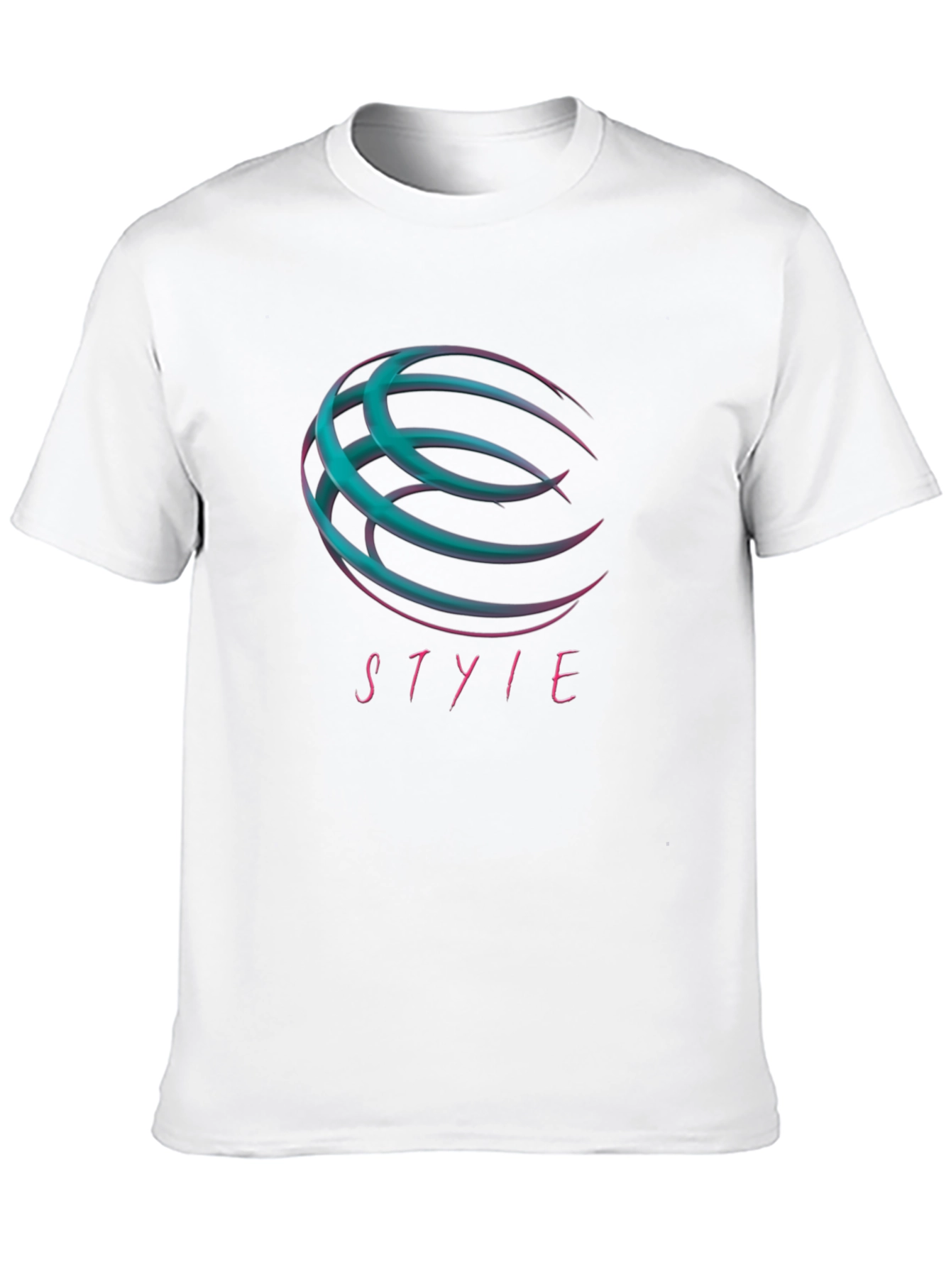 Stylish Abstract Graphic Black T-Shirt