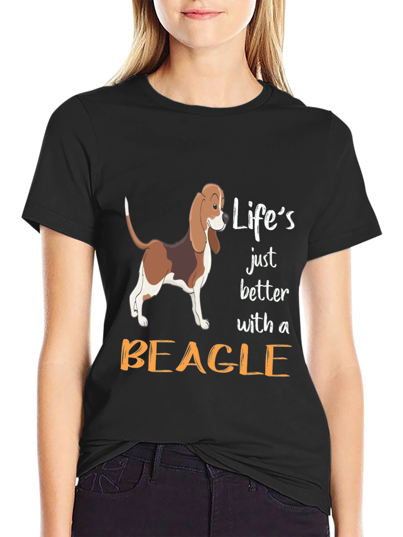 Lifes Better With a Beagle T-Shirt