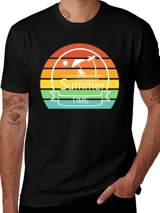 Summer Time Graphic Tee - Beach Vibes