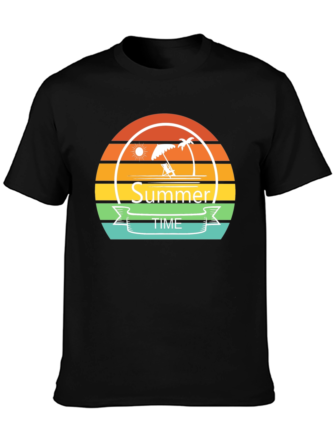 Summer Time Graphic Tee - Beach Vibes