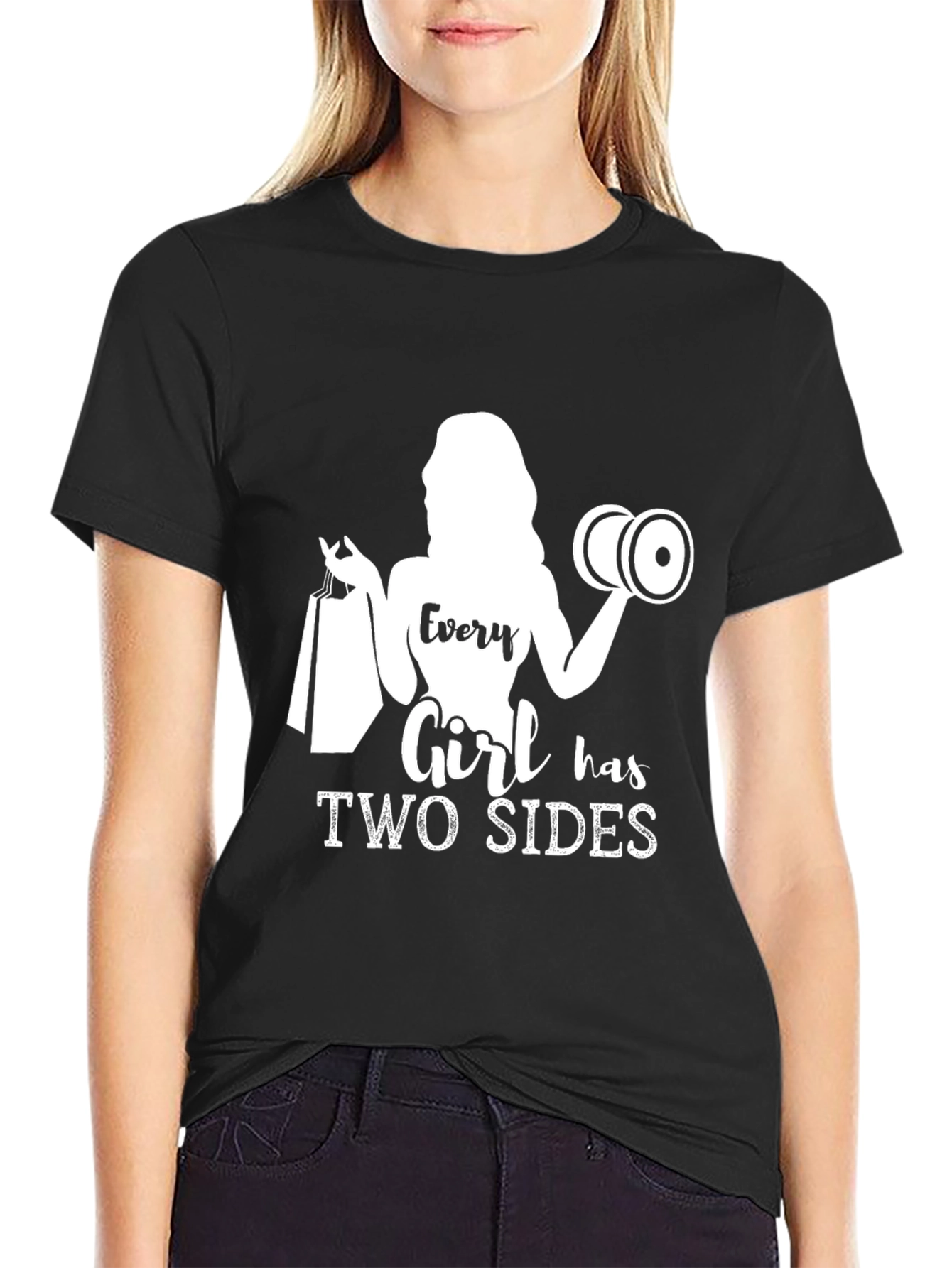 Every Girl Has Two Sides T-Shirt