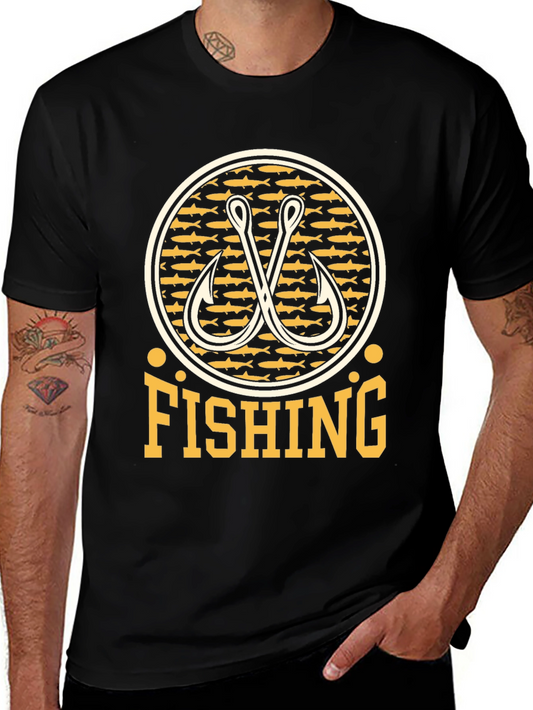Fishing Hooks T-Shirt - Angler Gift