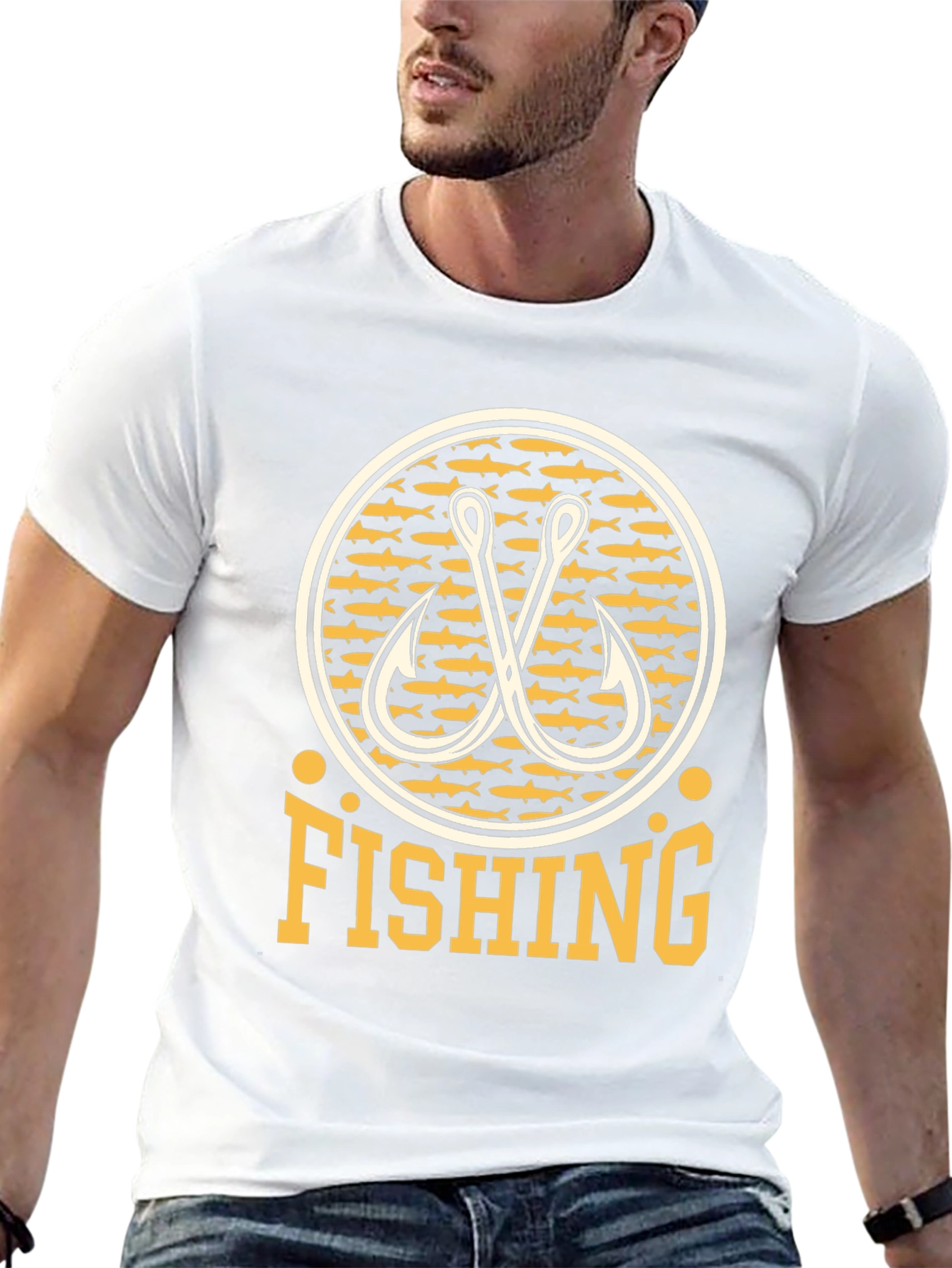 Fishing Hooks T-Shirt - Angler Gift