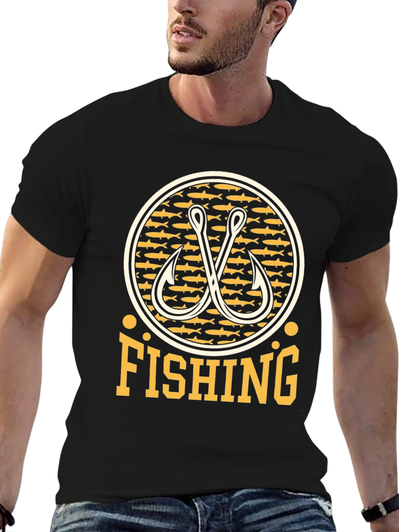 Fishing Hooks T-Shirt - Angler Gift