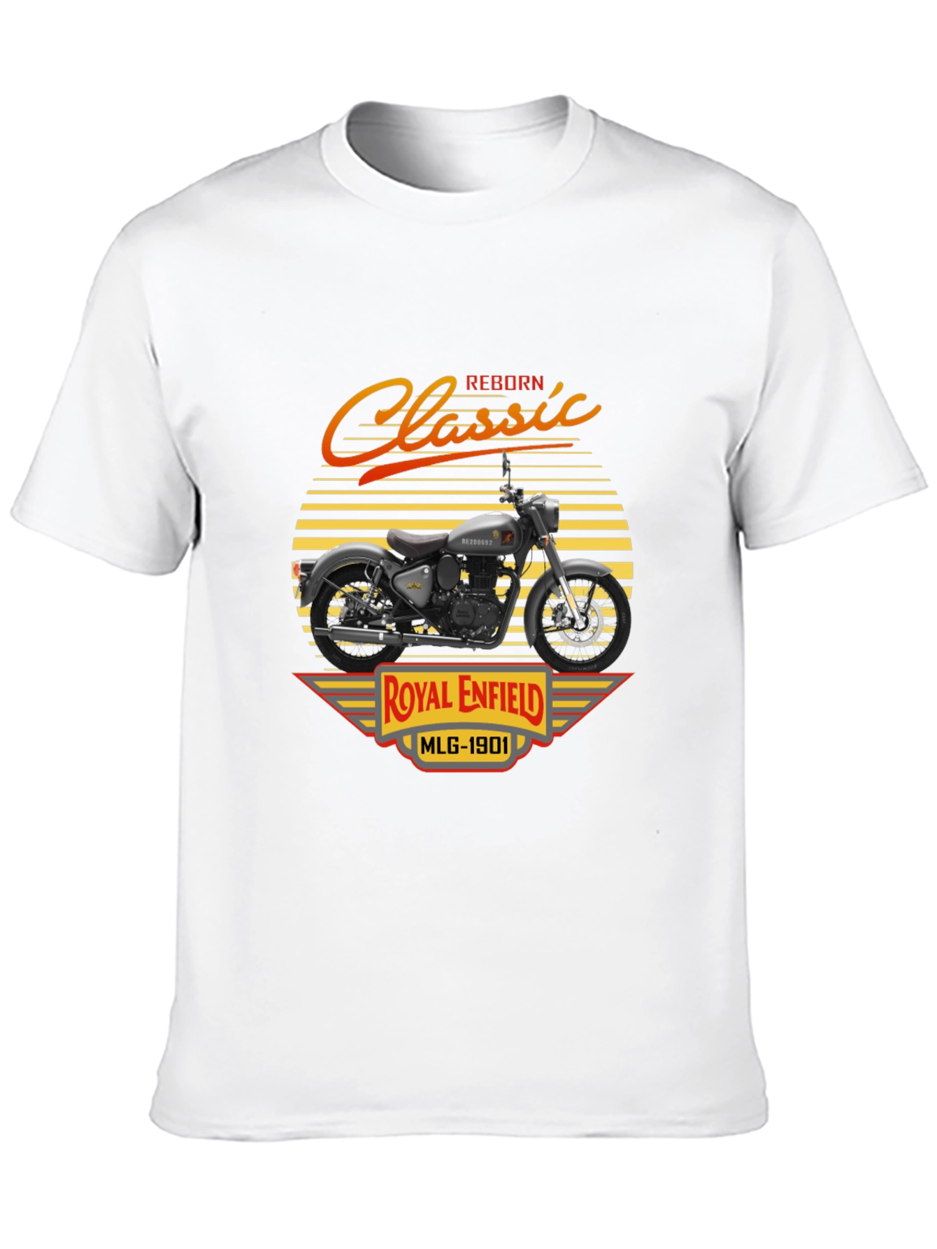 Royal Enfield Classic Reborn MLG-1901 T-Shirt