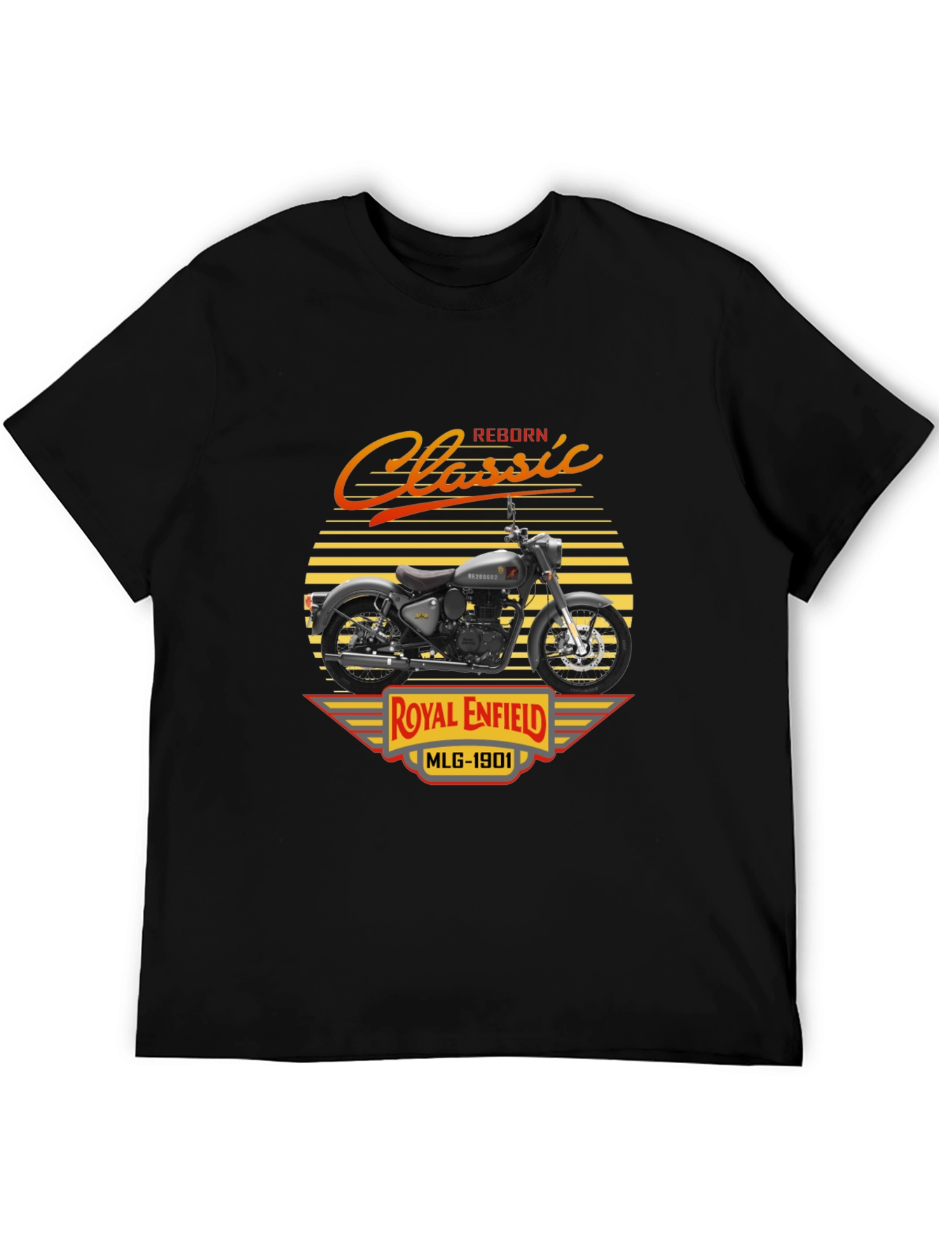 Royal Enfield Classic Reborn MLG-1901 T-Shirt