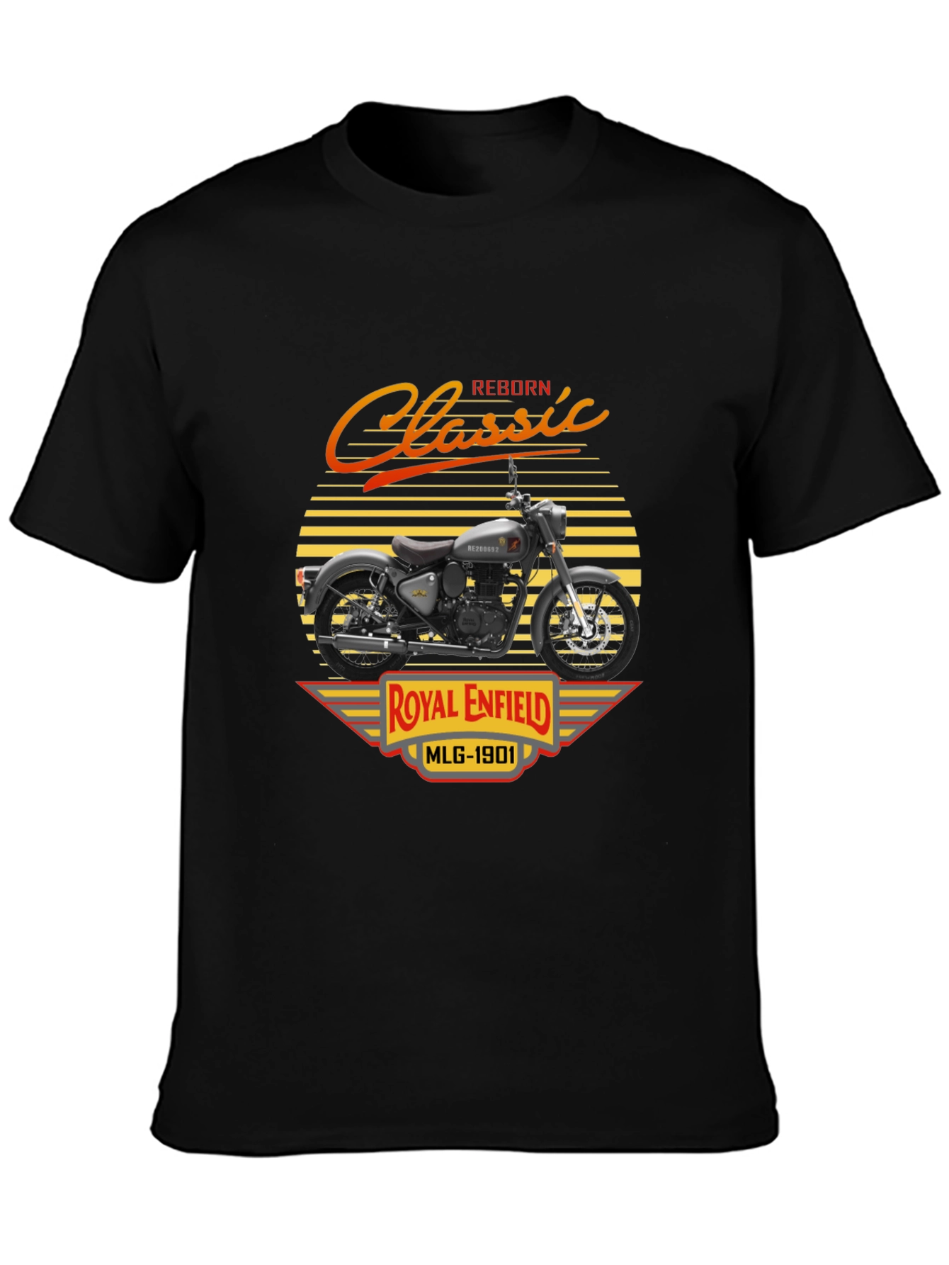 Royal Enfield Classic Reborn MLG-1901 T-Shirt
