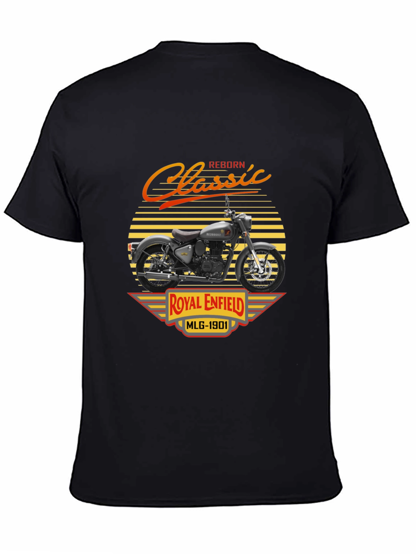Royal Enfield Classic Reborn MLG-1901 T-Shirt