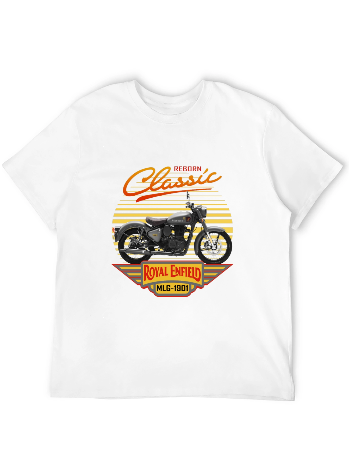 Royal Enfield Classic Reborn MLG-1901 T-Shirt