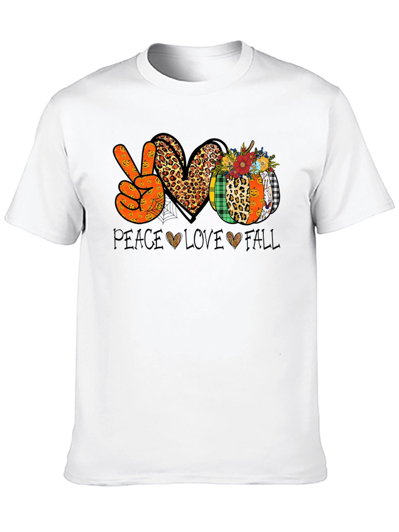 Peace Love Fall Graphic Tee