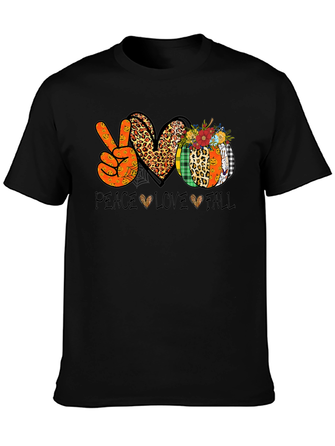 Peace Love Fall Graphic Tee