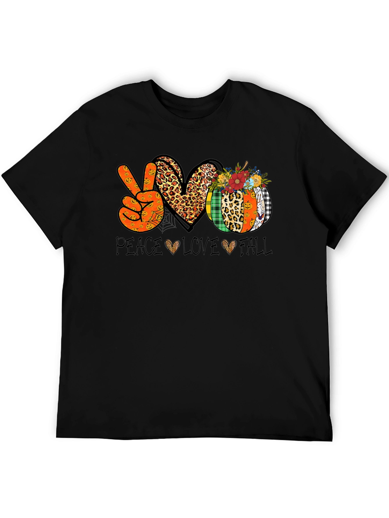 Peace Love Fall Graphic Tee