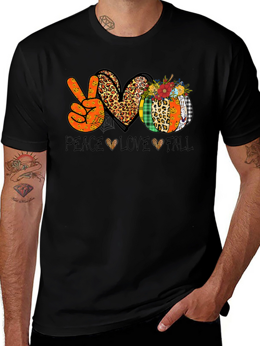 Peace Love Fall Graphic Tee