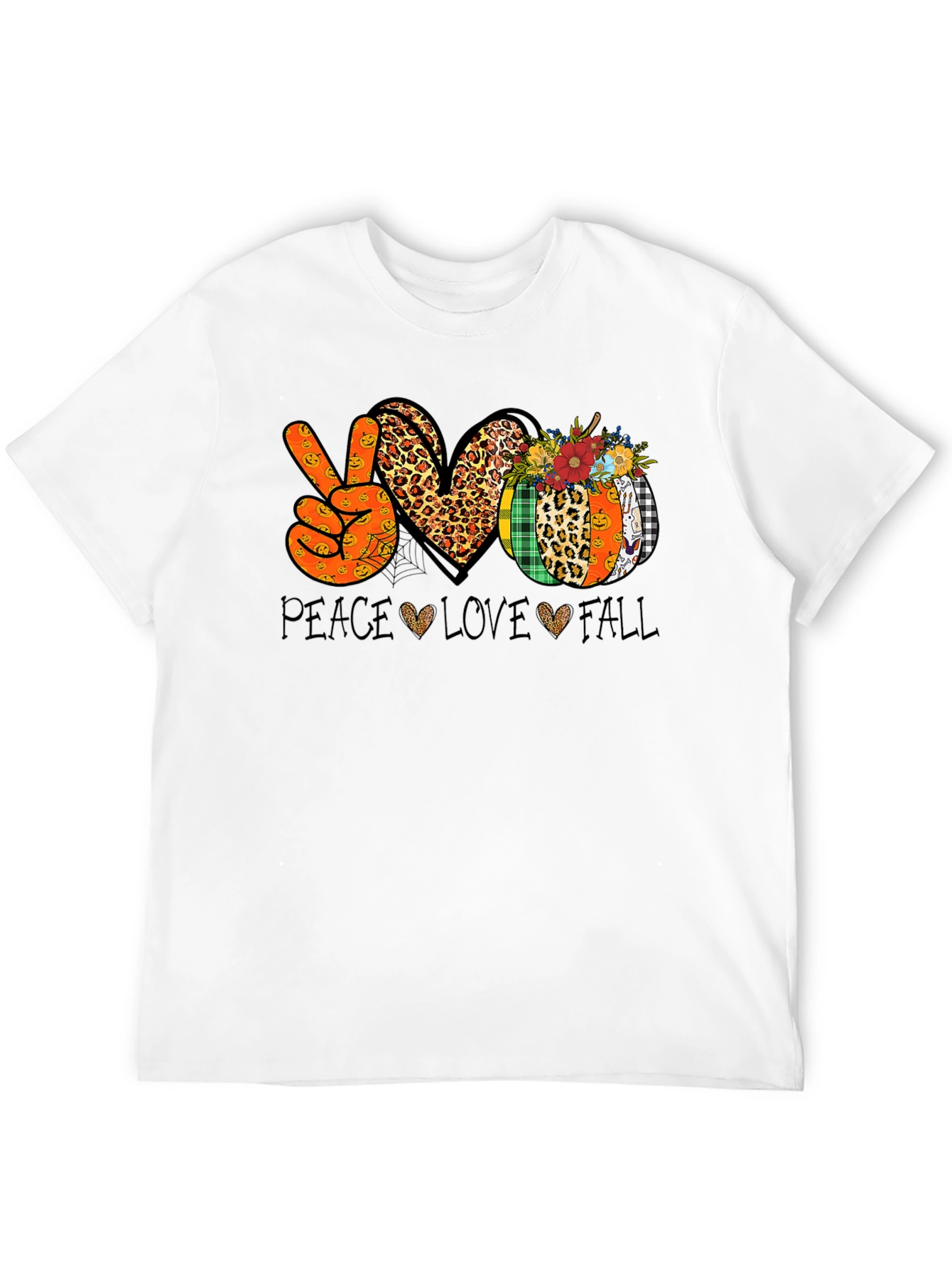 Peace Love Fall Graphic Tee