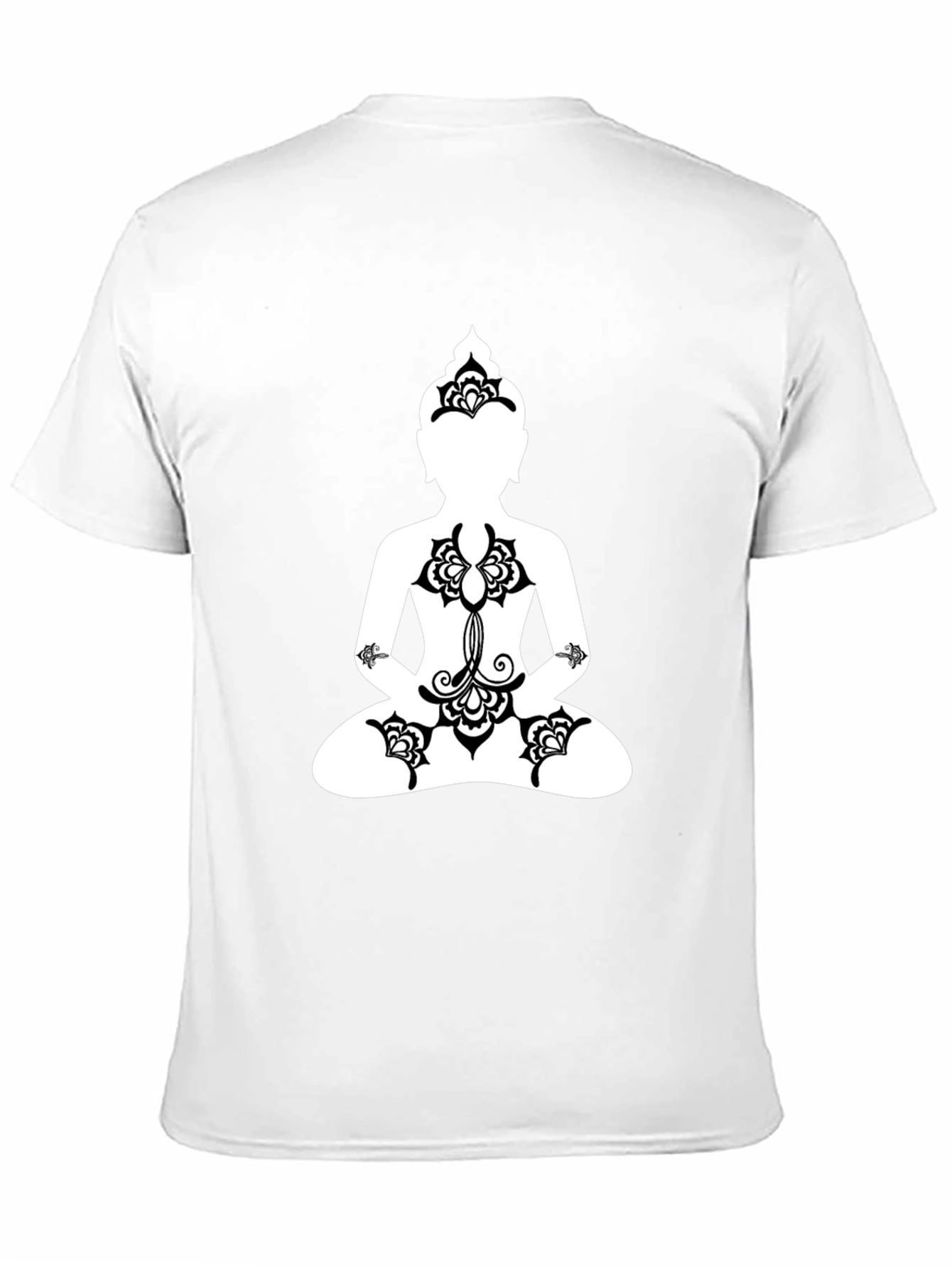 Buddha Graphic Tee - Black Meditative T-Shirt