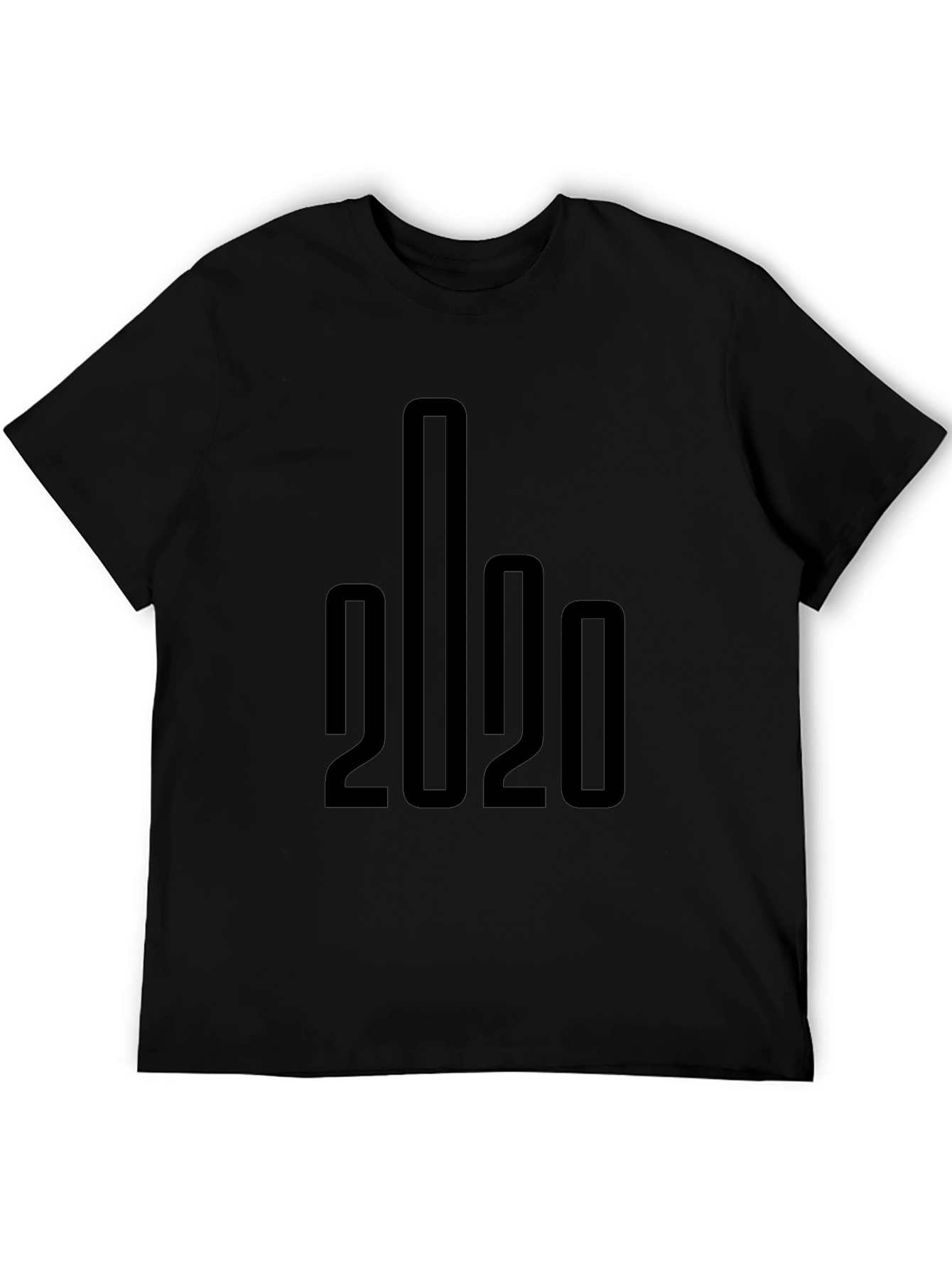 Offensive 2020 Humor Black Graphic Tee
