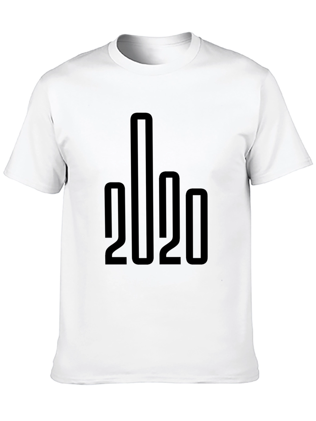Offensive 2020 Humor Black Graphic Tee