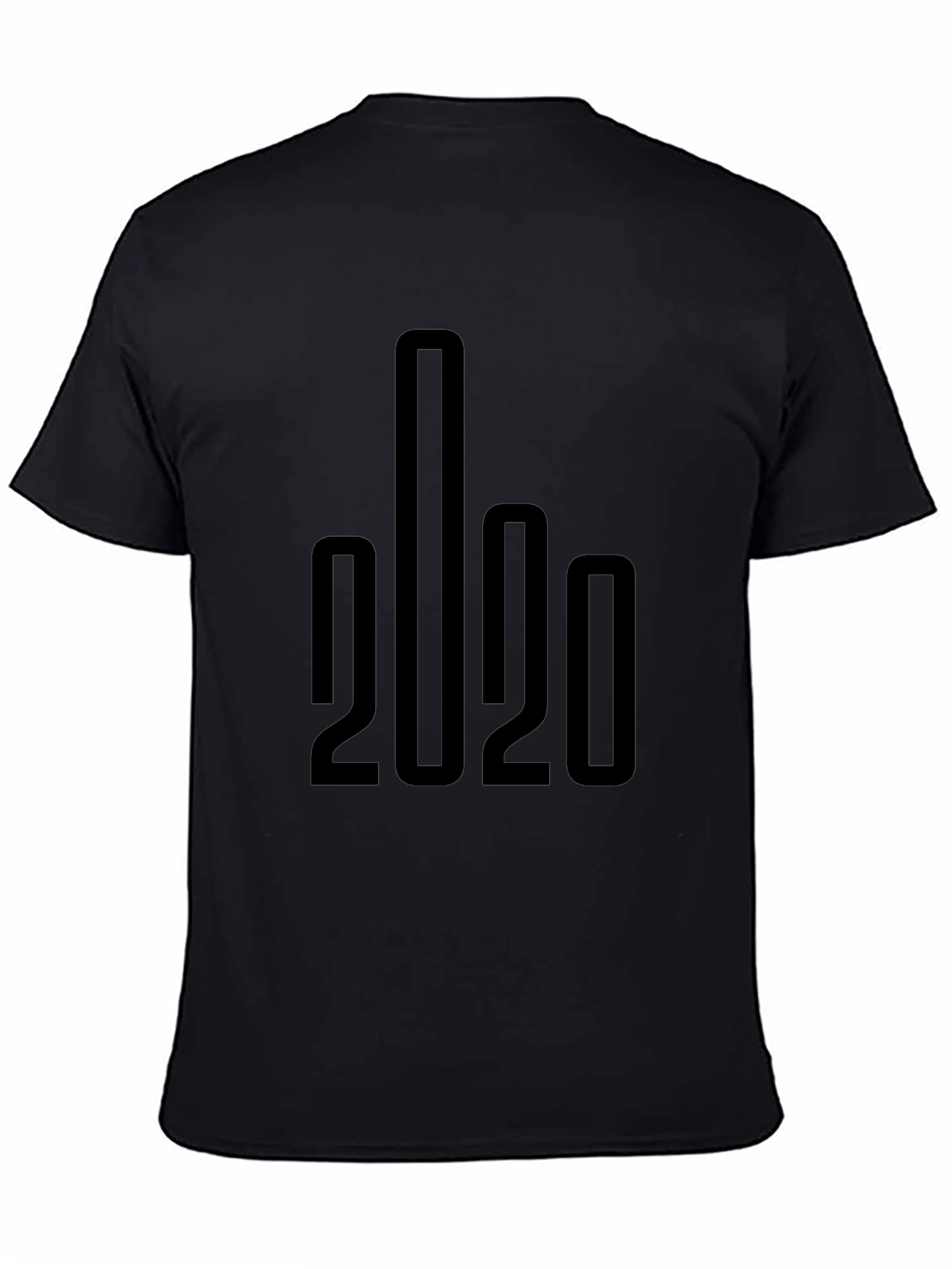 Offensive 2020 Humor Black Graphic Tee