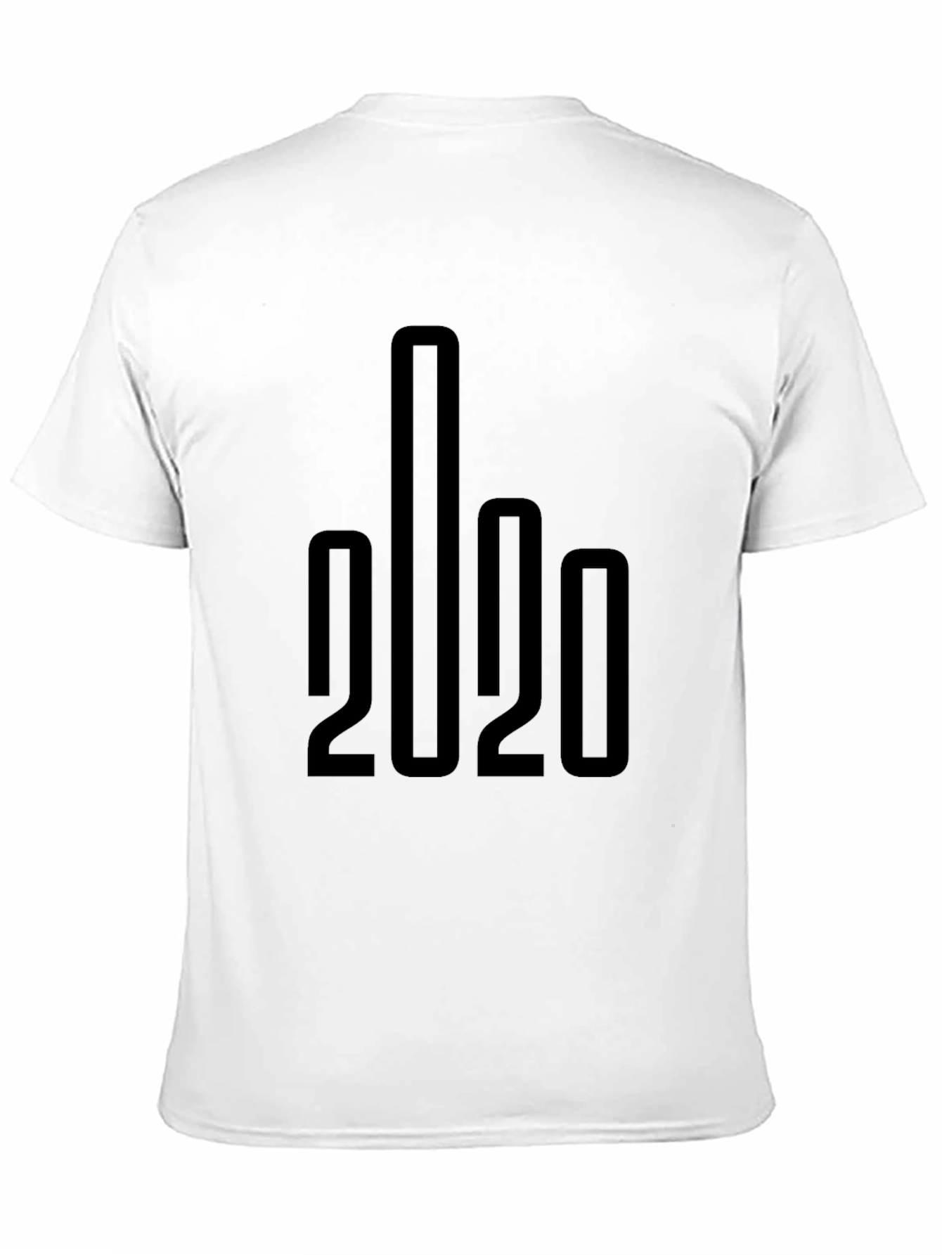 Offensive 2020 Humor Black Graphic Tee