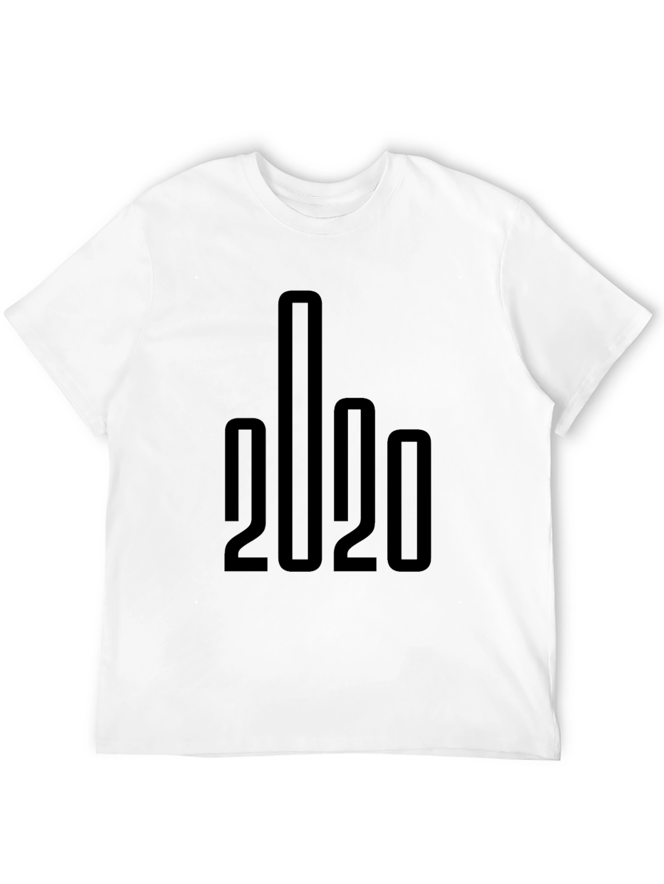 Offensive 2020 Humor Black Graphic Tee
