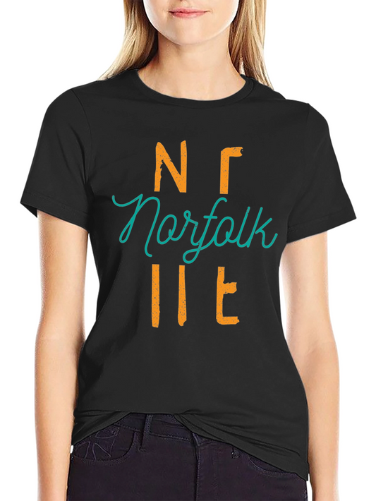 Norfolk Virginia VA T-Shirt Souvenir Graphic Tee