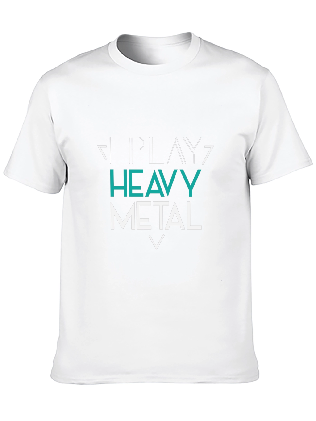 I Play Heavy Metal Graphic T-Shirt