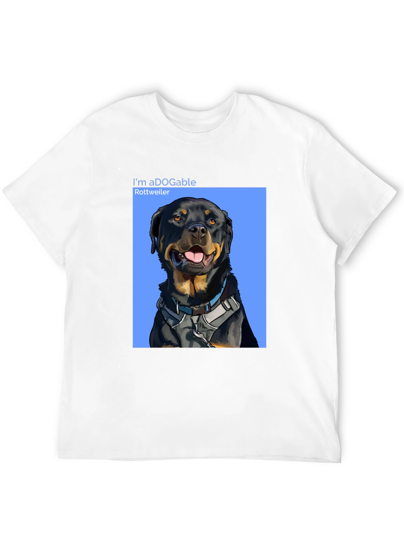 Rottweiler Dog T-Shirt - aDOGable Cute Pet Tee