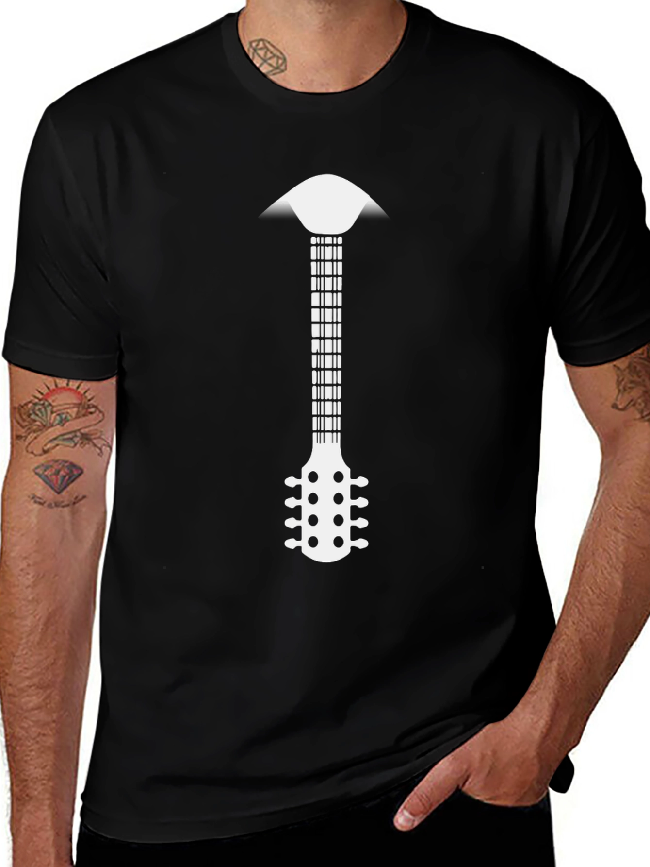 Guitar Neck T-Shirt - Musicians Apparel