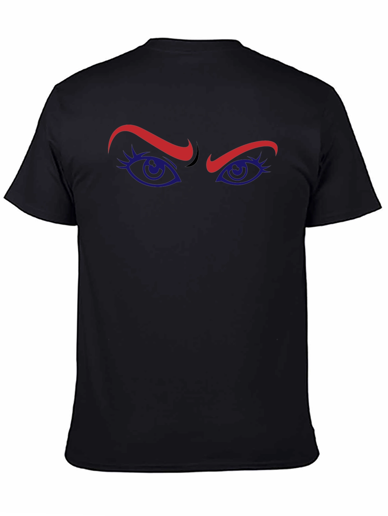 Intense Gaze Graphic Tee - Stylish Eye Design
