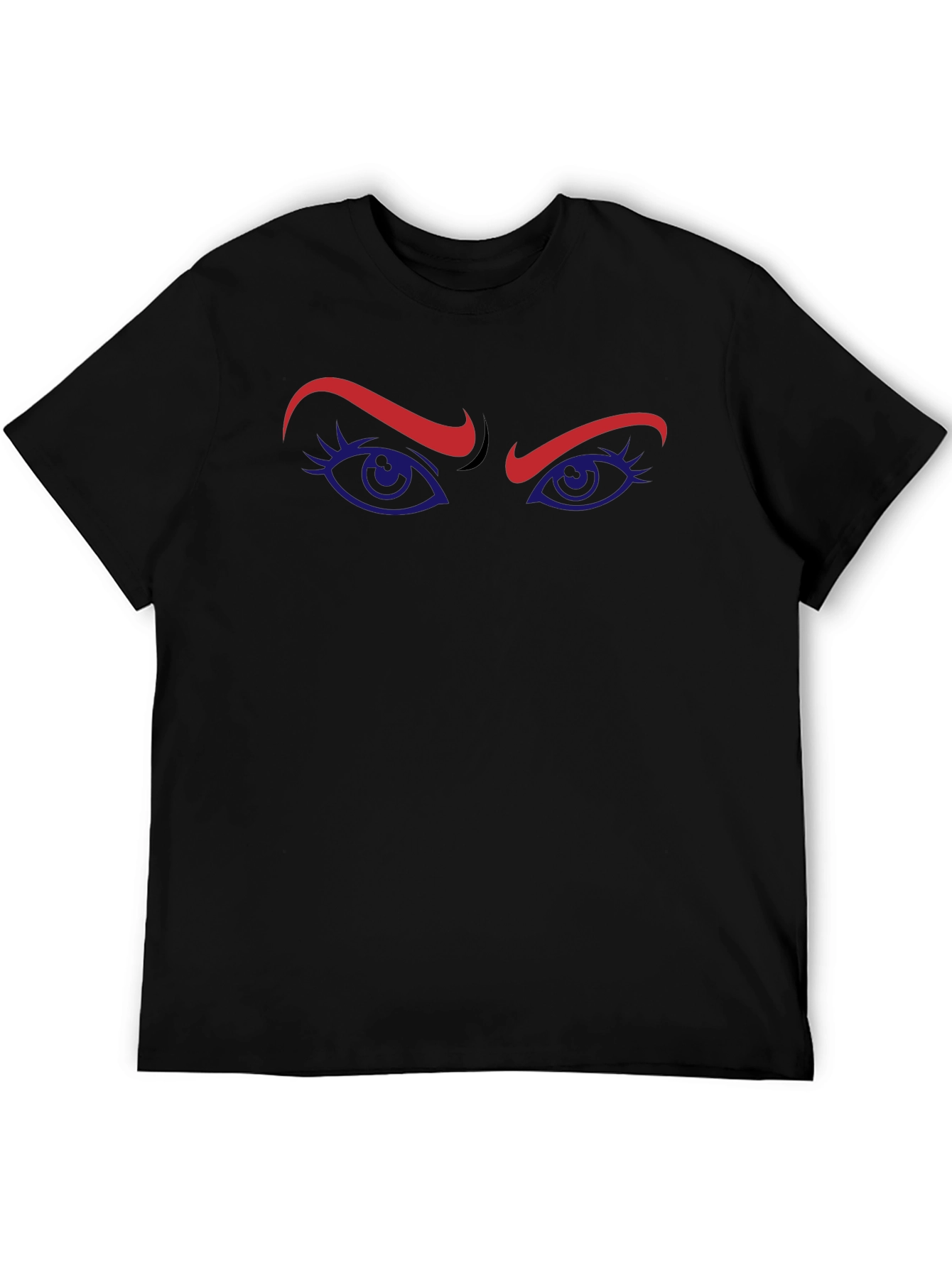 Intense Gaze Graphic Tee - Stylish Eye Design