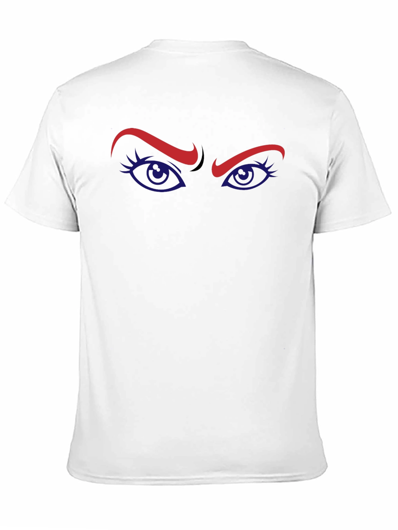 Intense Gaze Graphic Tee - Stylish Eye Design