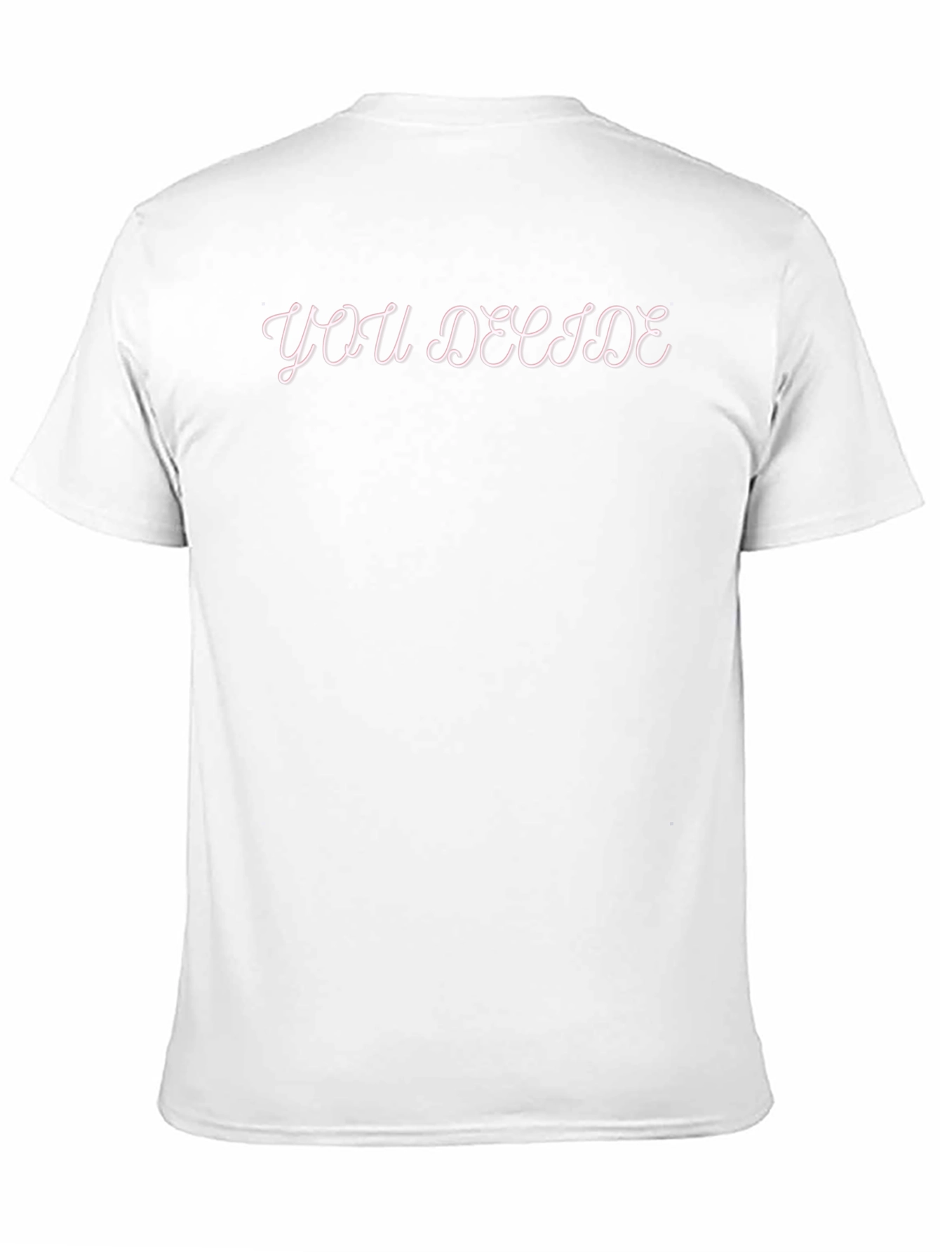 You Decide Graphic Print Tee - Stylish Casual Wear