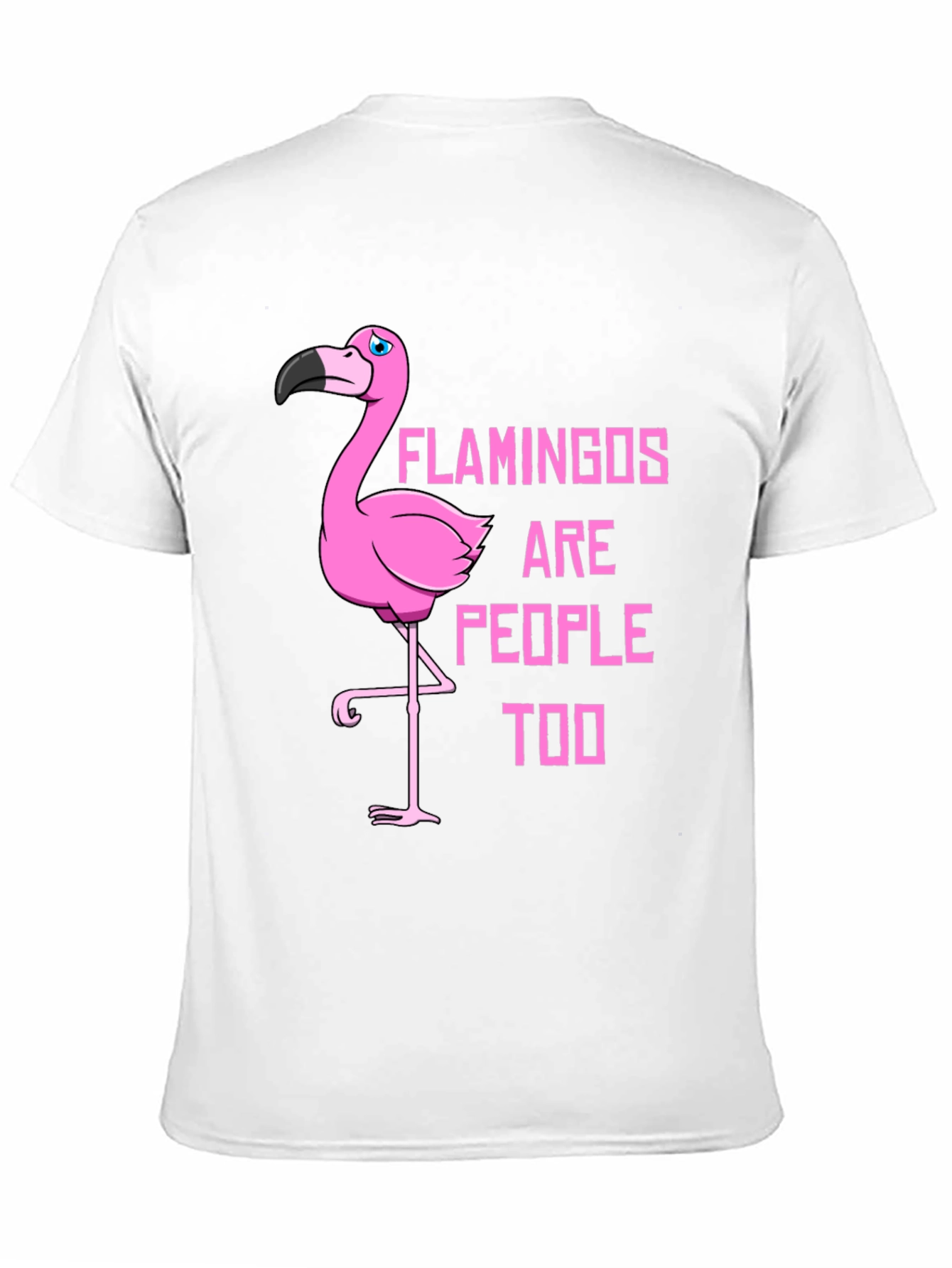 Flamingo People T-Shirt - Unique Graphic Tee